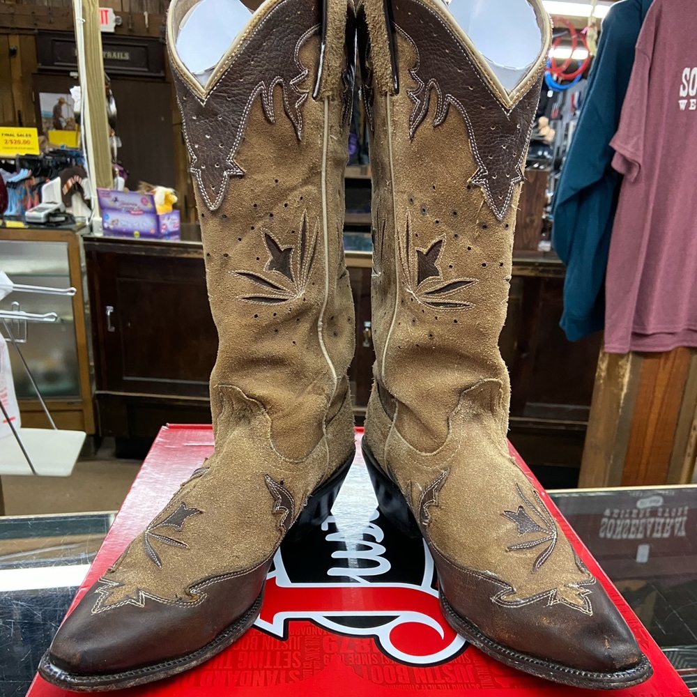 Justin Boots Suede & Leather